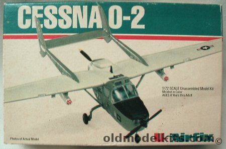 Airfix 1/72 Cessna O-2 Skymaster, 10070 plastic model kit